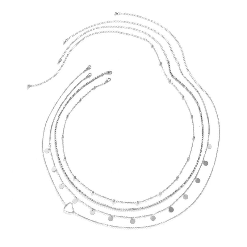 Sexy Fashion Metal Disc Charm Belts Waist Chains