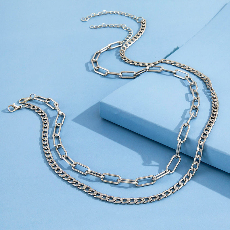 Boho Style Multi-layered Chain Necklace