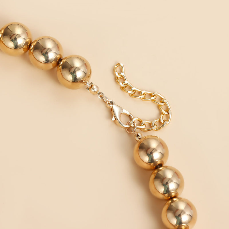 Heart Pendant Beaded Necklace