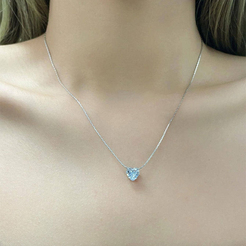 Love Rhinestones Pendant Necklace