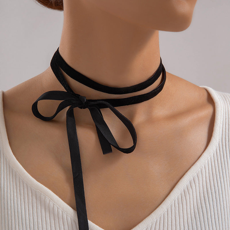 Elegant White Imitation Pearl Choker Necklace