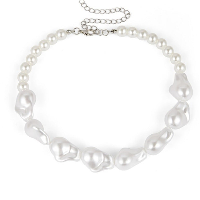 Multi Layer Pearl Necklace Choker