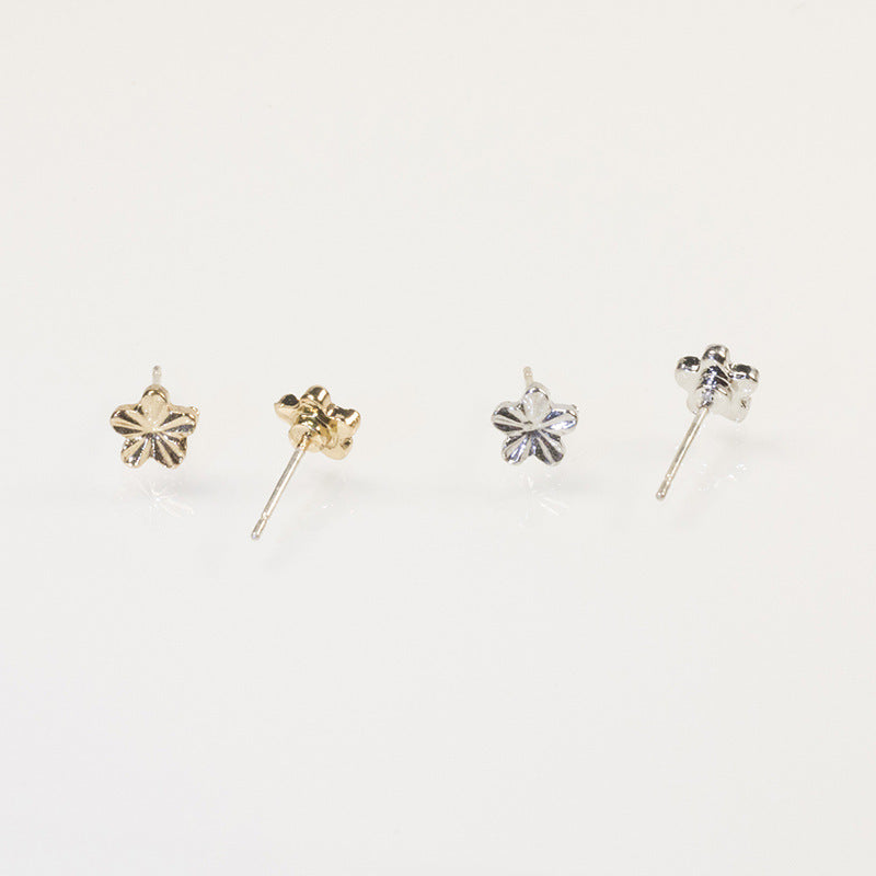 Bee flower stud earrings set