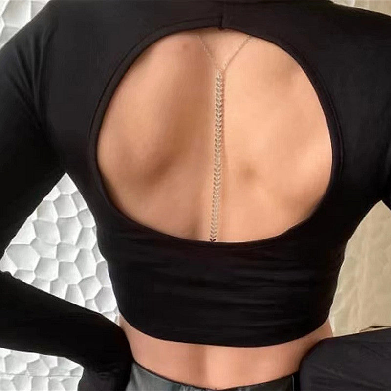 Beach Fringe Body Chain Simple Arrow Chain Chest Women Chain