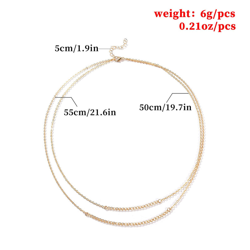 Cuban Link Curb Chain Necklace for Women