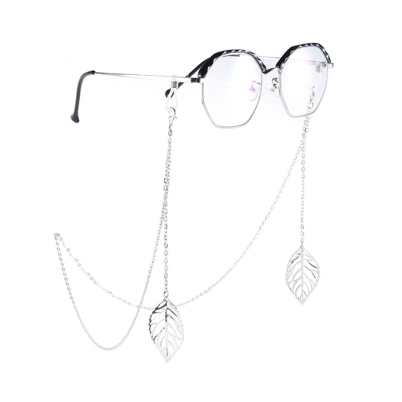 Metal Leaf Glasses Chain Sunglasses Eyewear Retainer