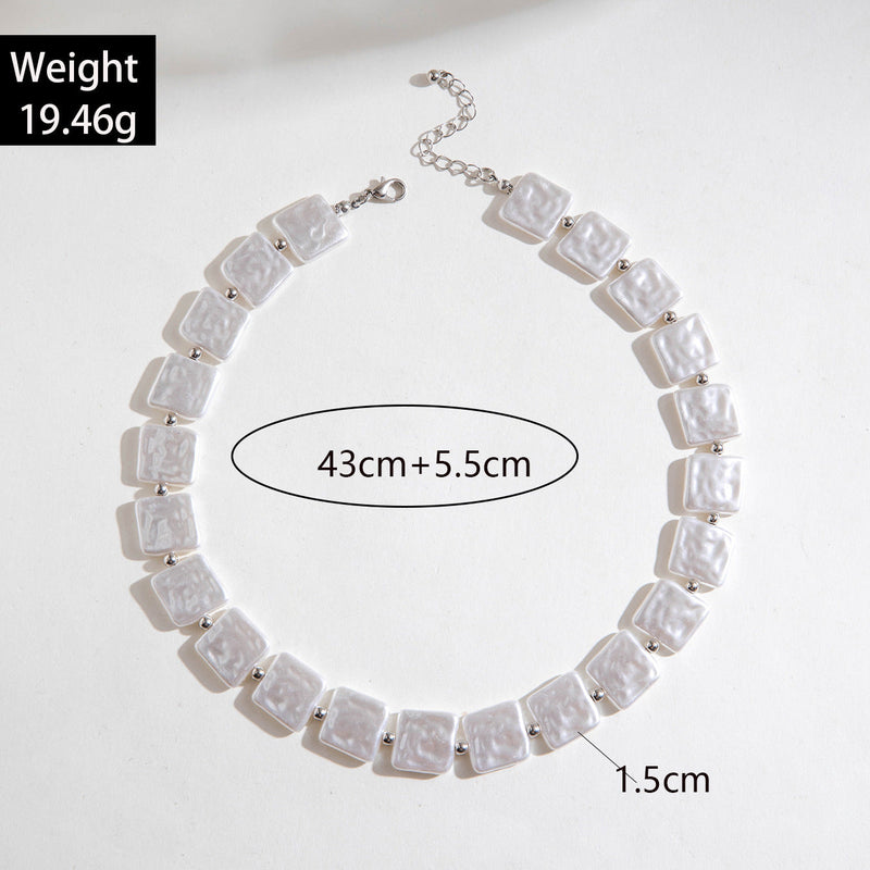 Baroque Pearl Necklace for Wedding Banquet Prom Party