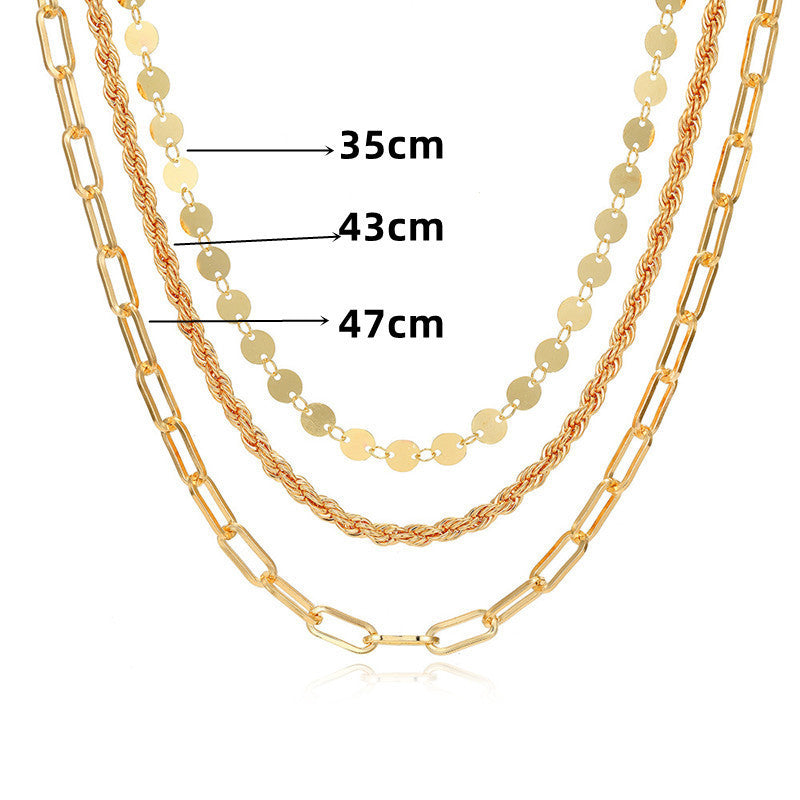 Multi-layer Chain Necklace for Women