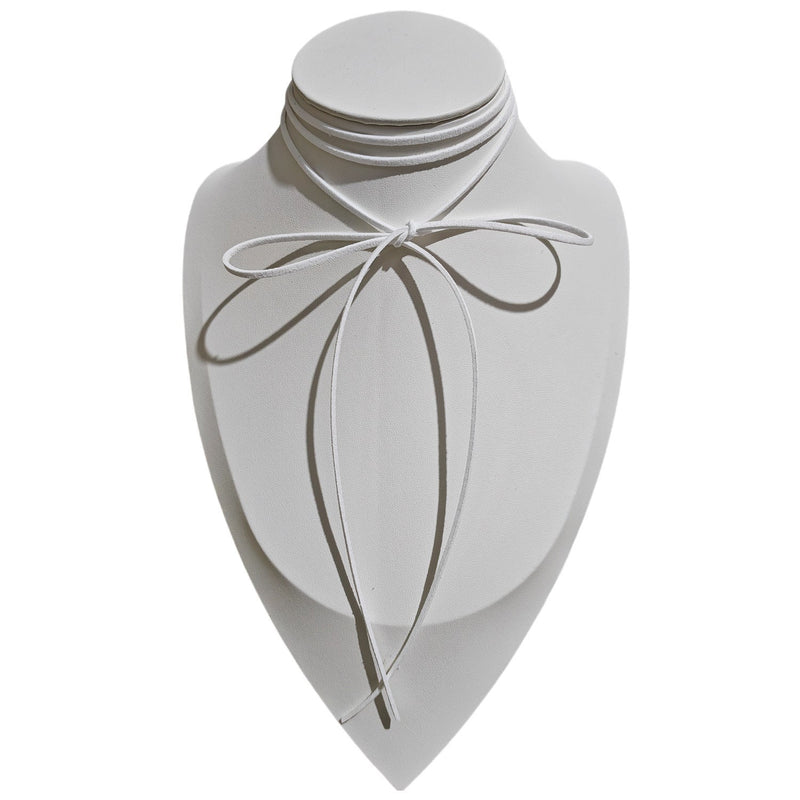 Thread Colored Hand Woven Rope Necklace