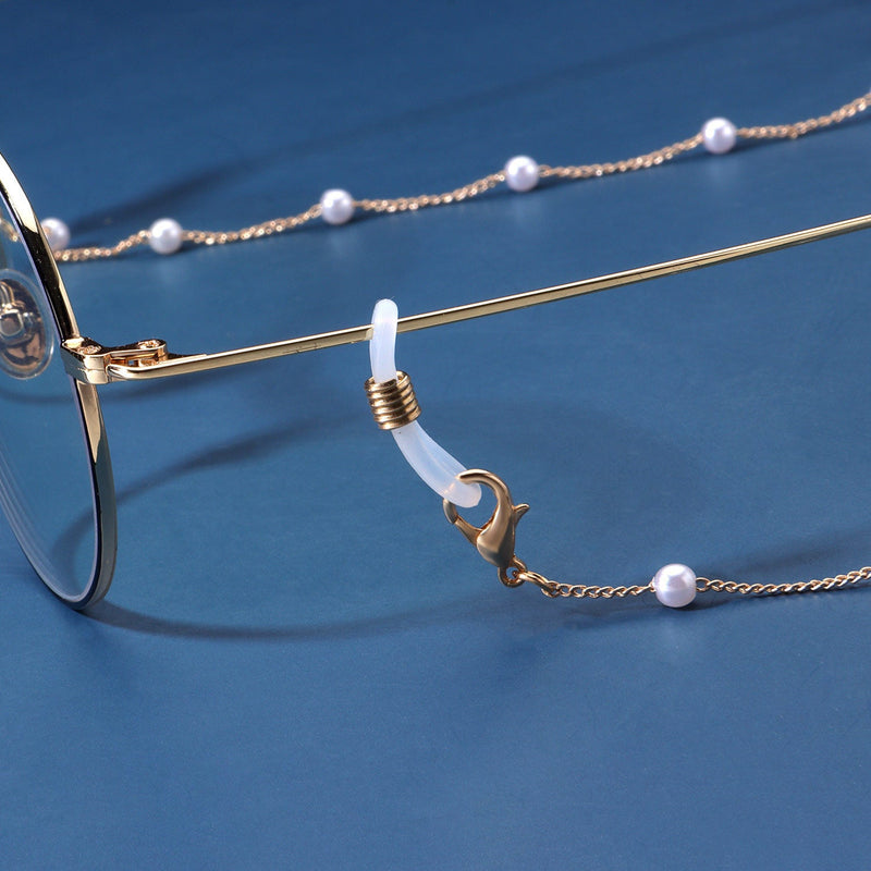 Beaded Pearl Eyeglass Chain