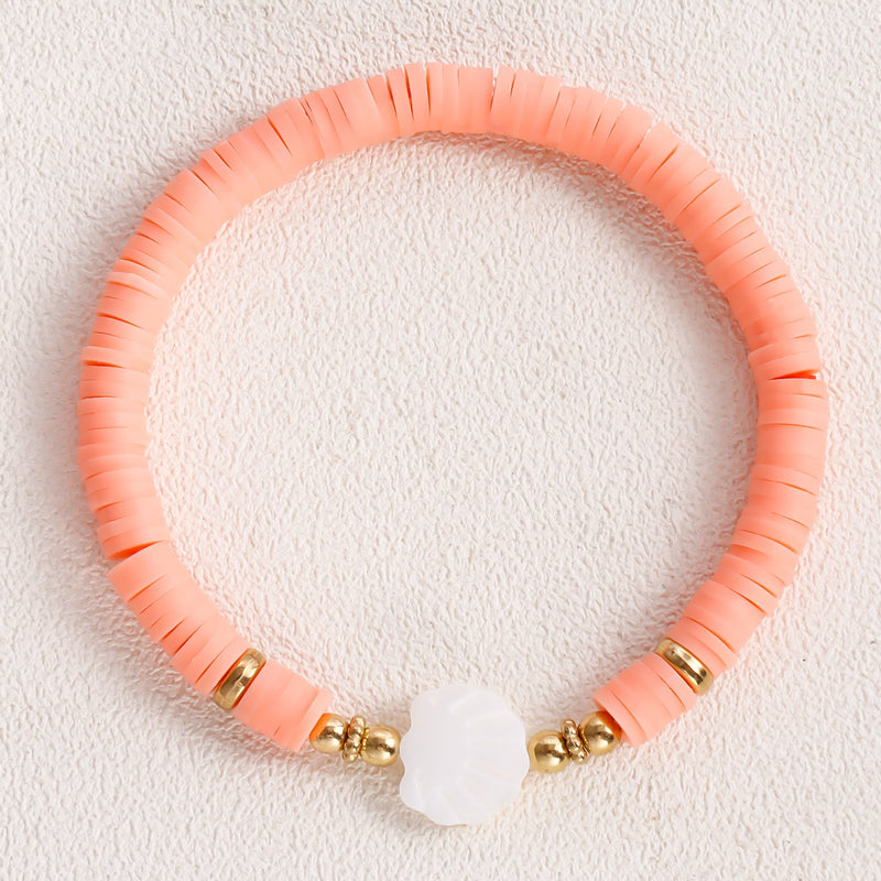 Color Polymer Clay Bracelet for Women