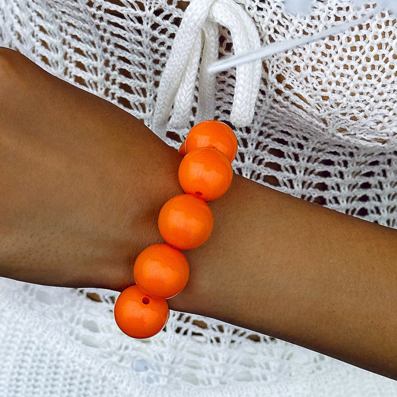 Women Elastic Bracelet Bohemian Bead