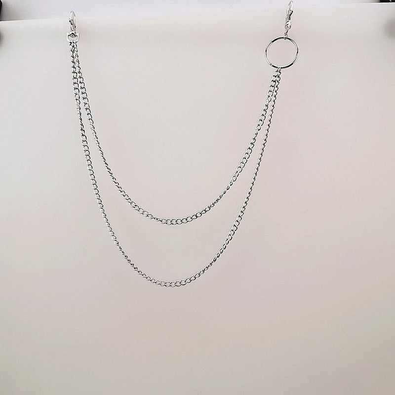 Punk Rock Style Metal Layer Trouser Chain Wallet Chain