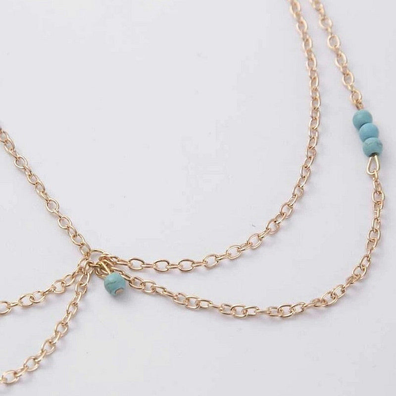 Bohemian Metal Tassels Head Chain