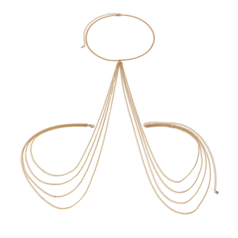 Sexy Chain Fringe Bikini Breast Chain