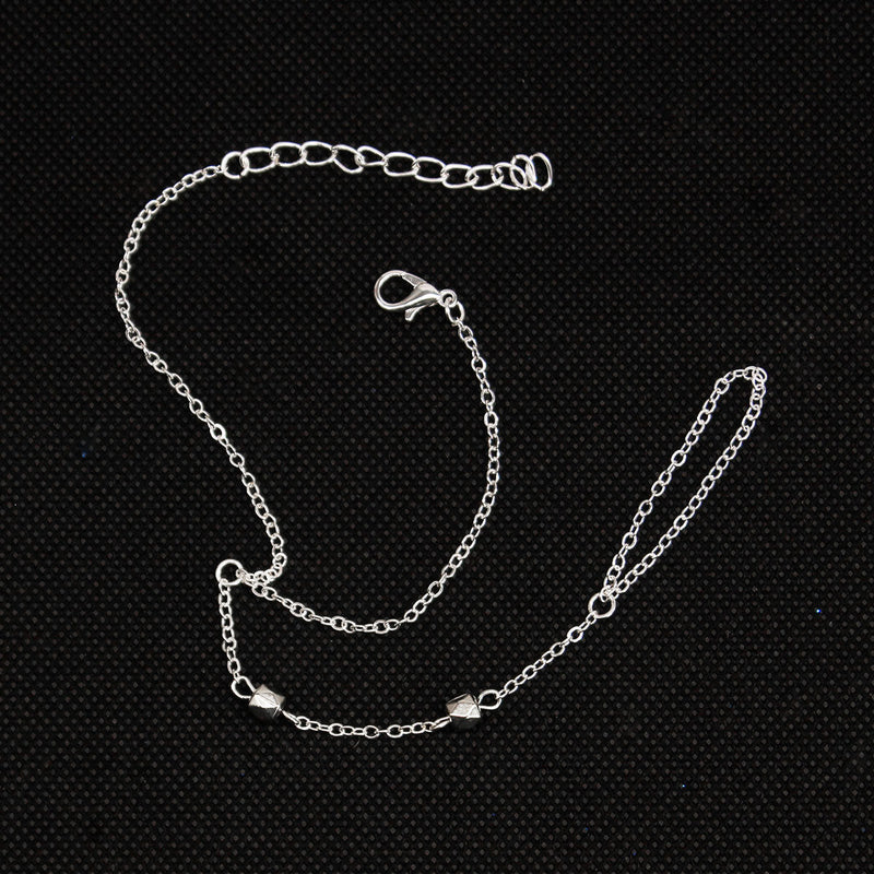 Link Chain Bracelet Beads Finger Ring