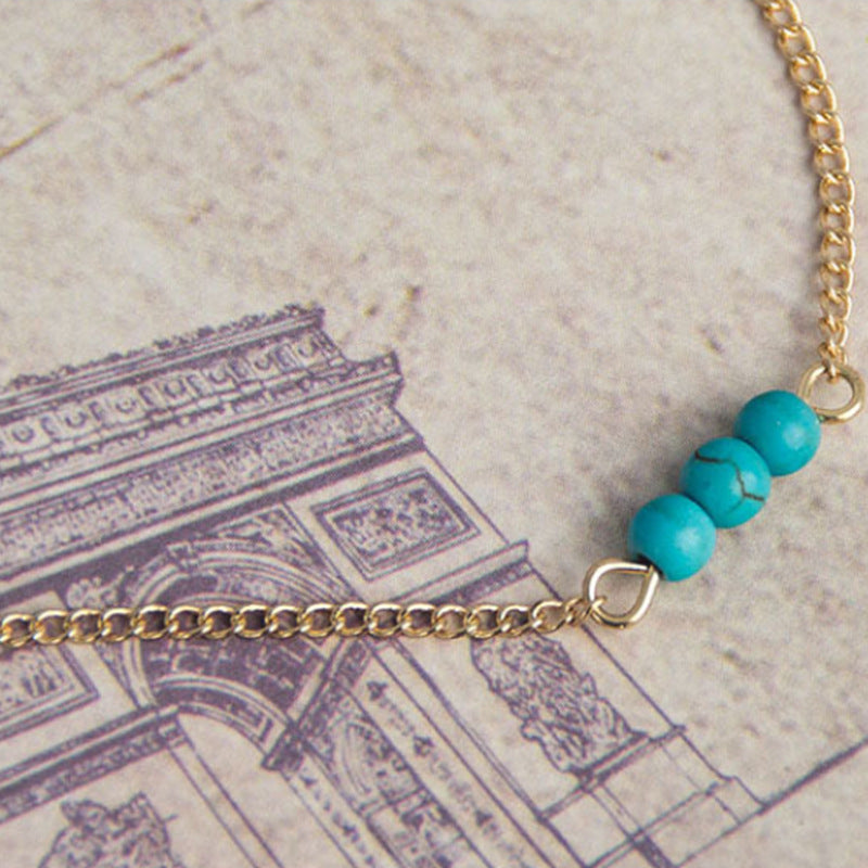 Larimar Gemstone Bracelet