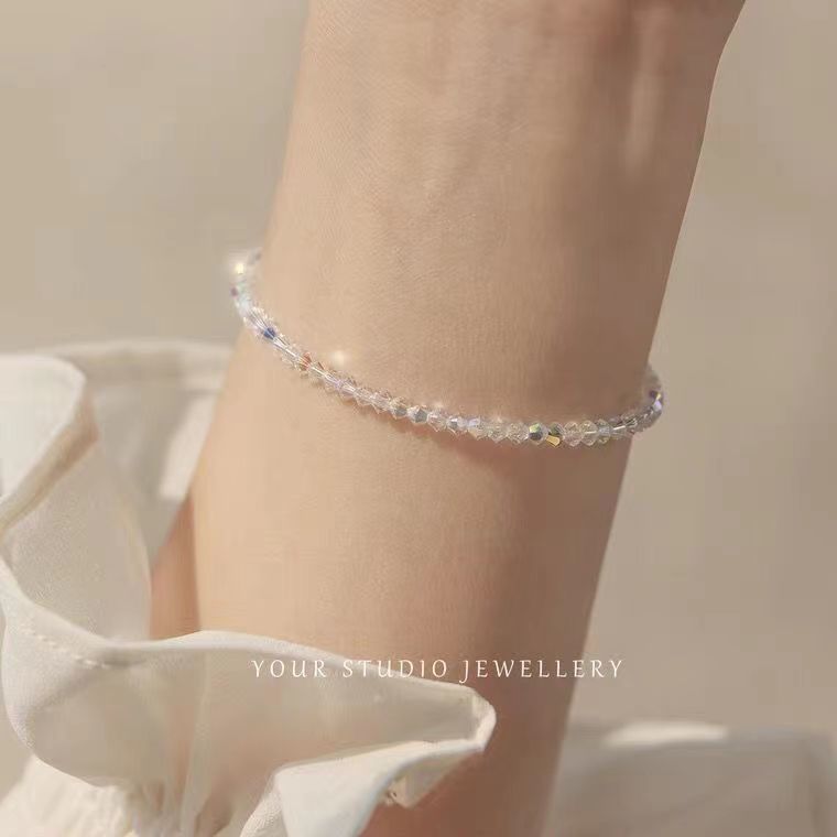 Jewelry Crystal Bead Stretch Bracelet