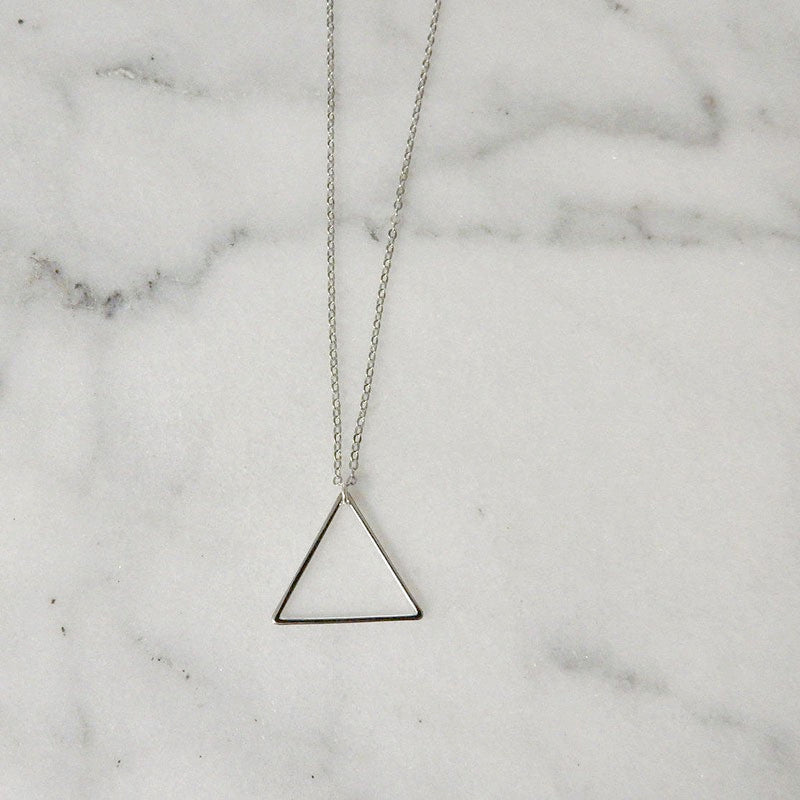 Triangle Charm Necklace