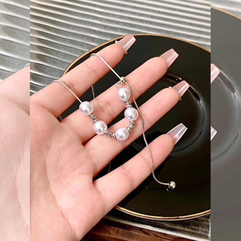 Pearl Bead Choker Necklaces for Girls