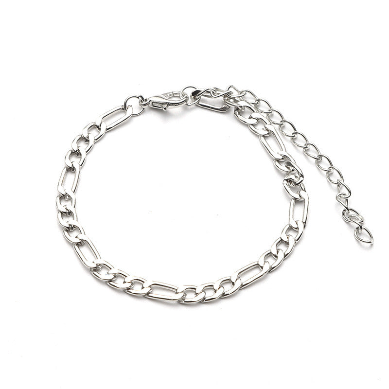 Cuban Curb Link Chain Gothic Bracelets
