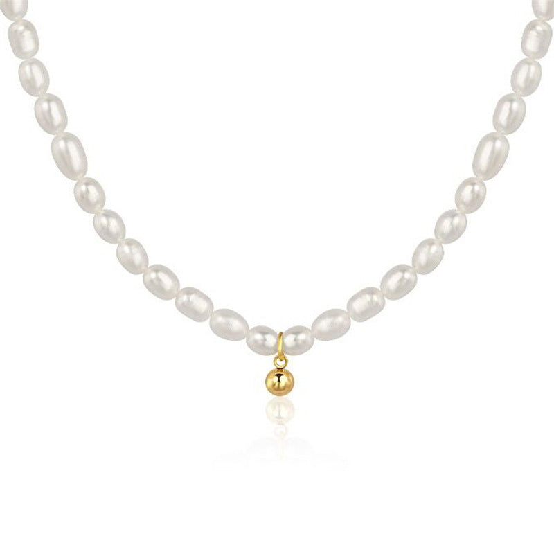 Elegant Baroque Pearl Choker Necklaces