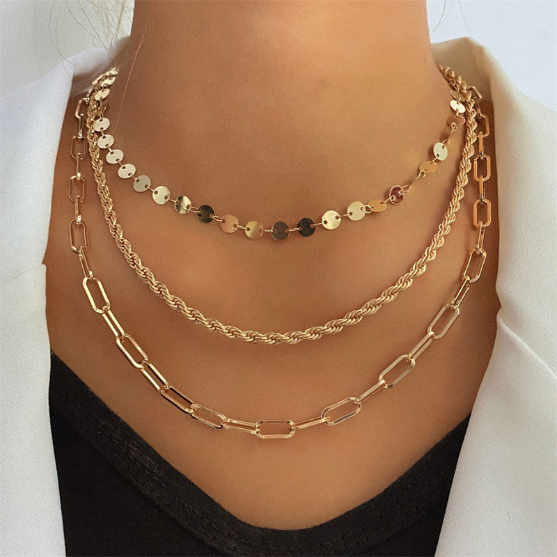 Multi-layer Chain Necklace for Women