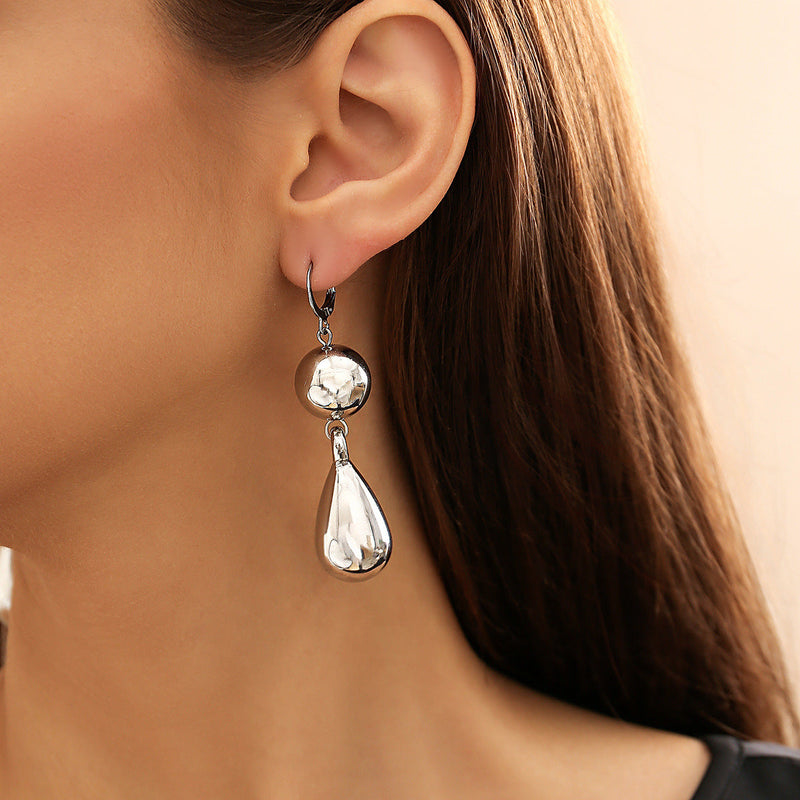 Vintage Chunky Goth Acrylic Ccb Big Ball Bead Chain Necklace