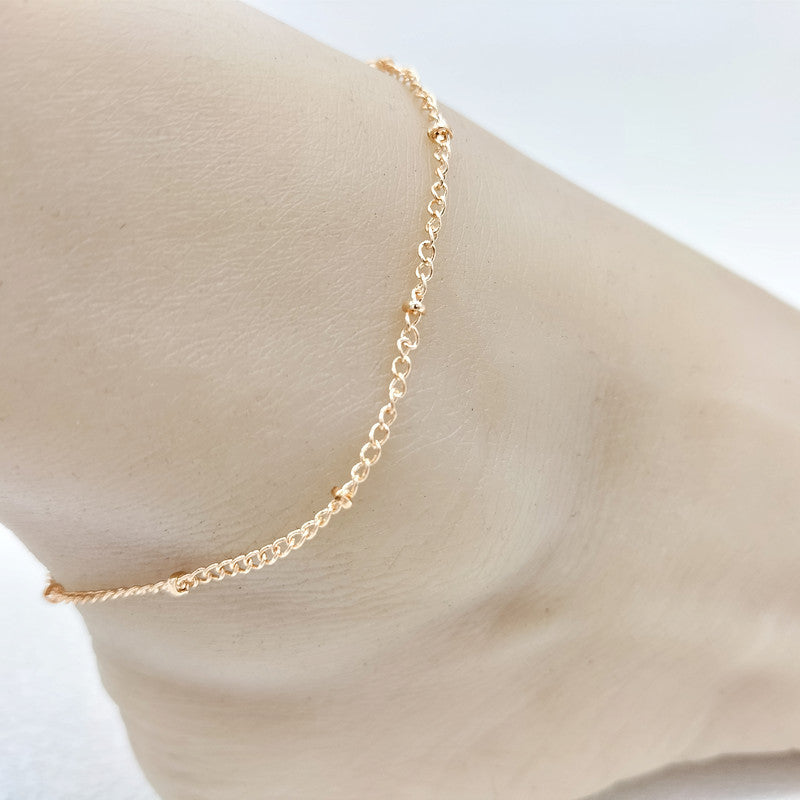 Women Bead Chain Anklets Bracelet