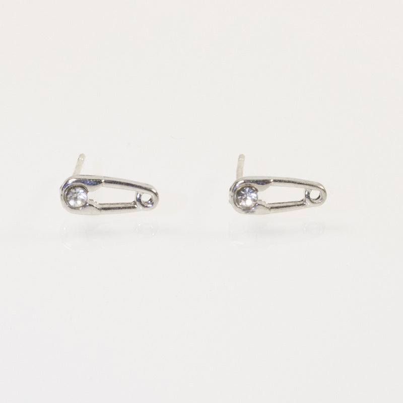 Small Paper Clip Earrings