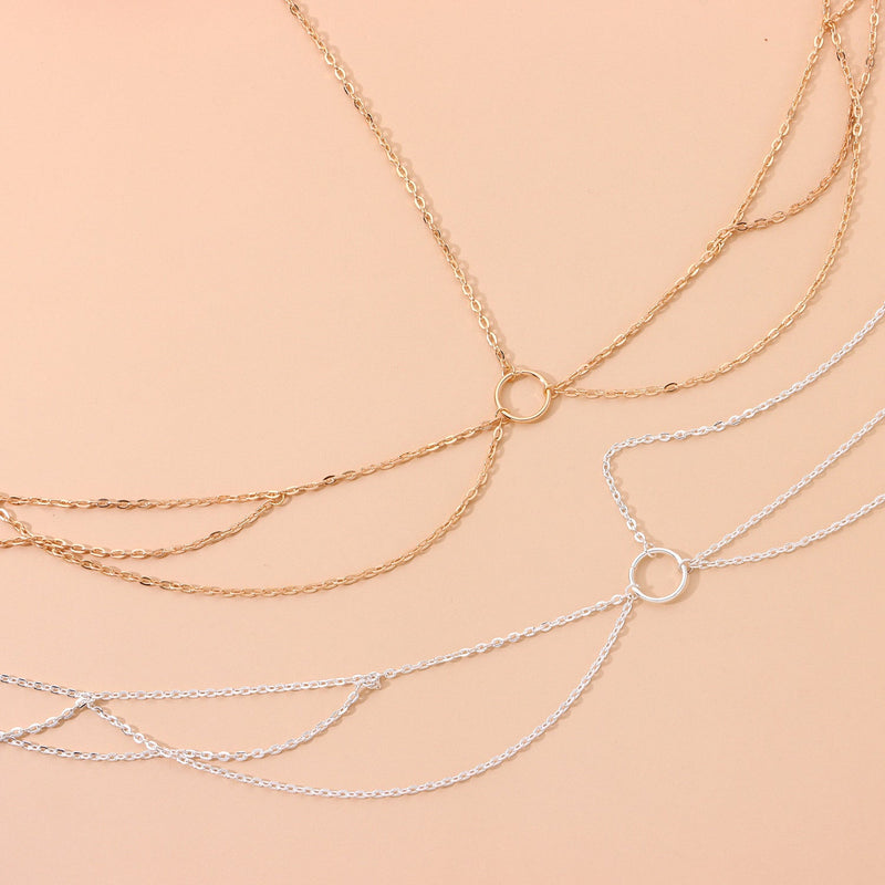 Bohemian Crystal Fashion Bridal Hair Chain