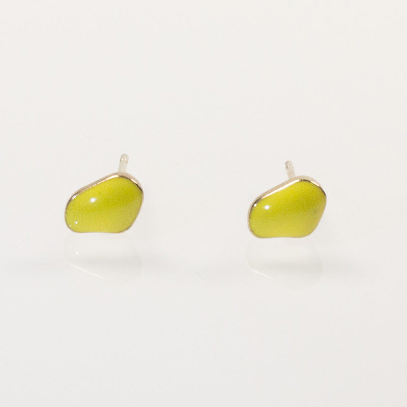 Irregular Geometry Simple Small Stud Earring