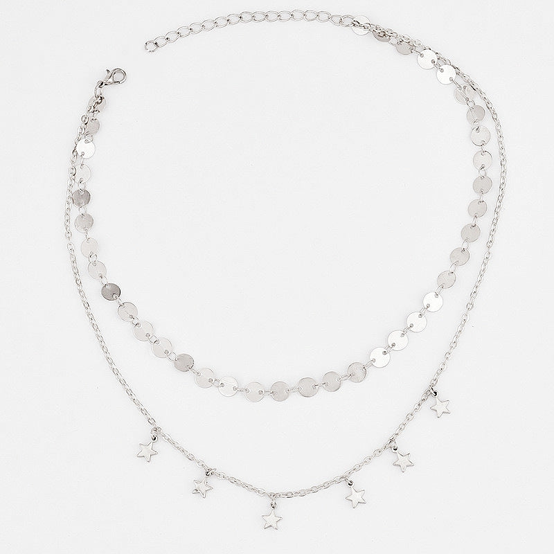 Star Tassel Chain Necklace