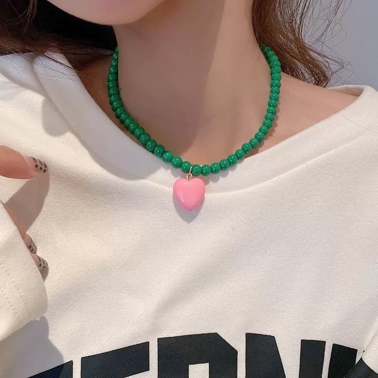 Baroque Irregular Pearl Beaded Clavicle Chain Elegant Necklace