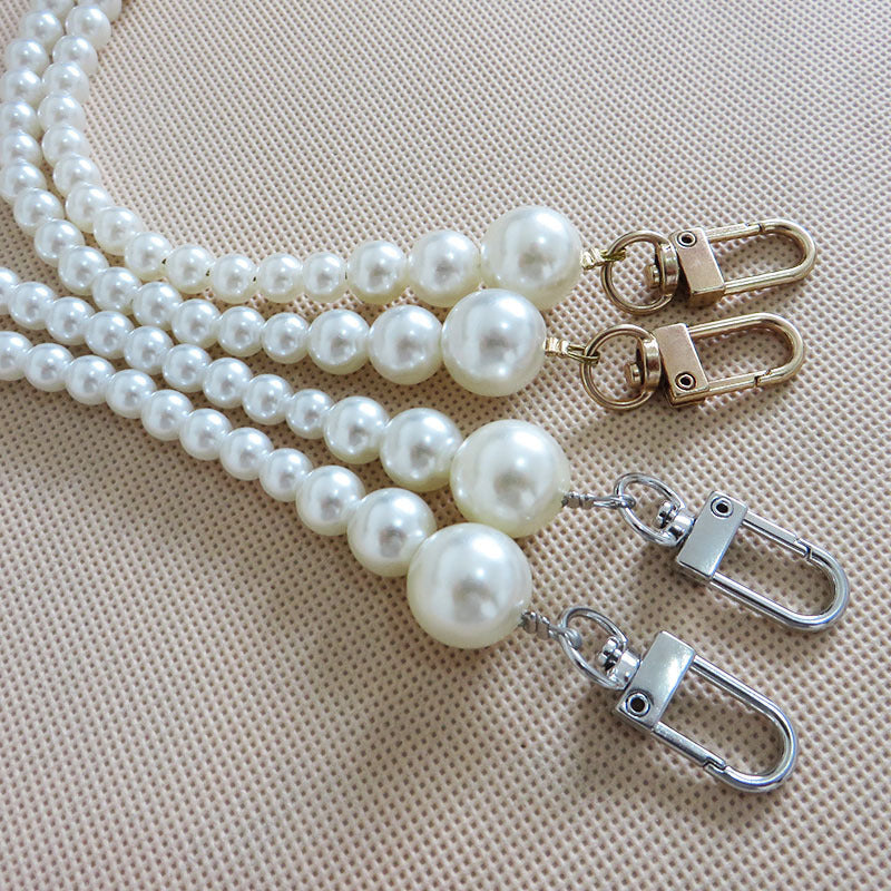 Cute Pearl Bag Chains Long Single-Shoulder Crossbody Straps