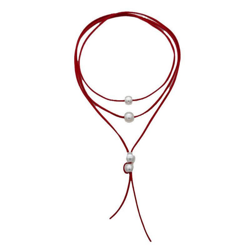 Gothic Trendy Color Rope Choker Necklace Women