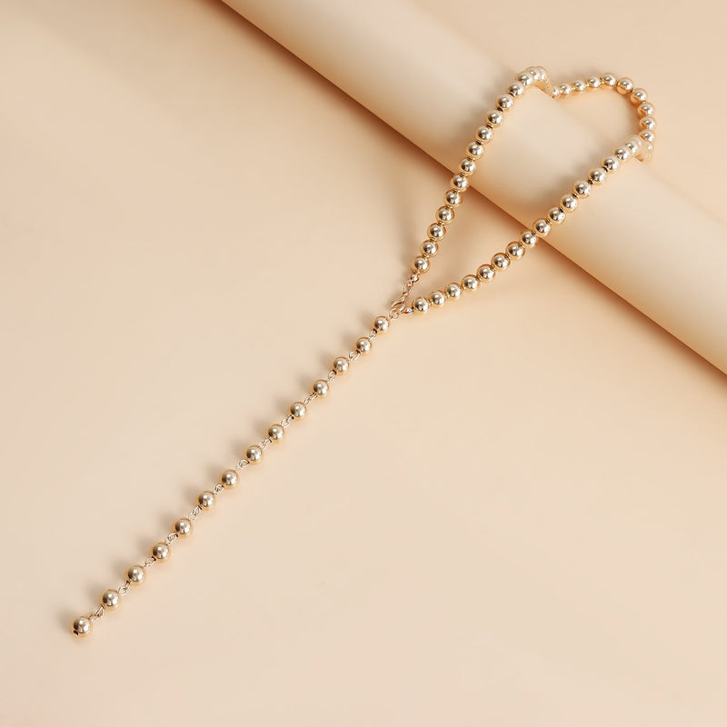 Ball Beads Necklace Choker Women