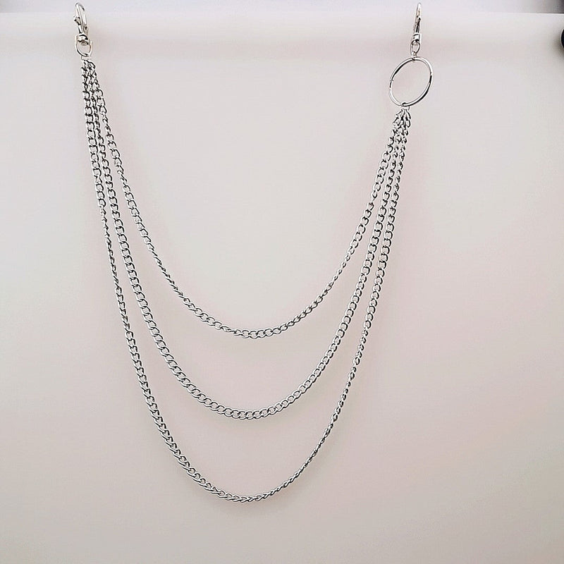 Punk Rock Style Metal Layer Trouser Chain Wallet Chain
