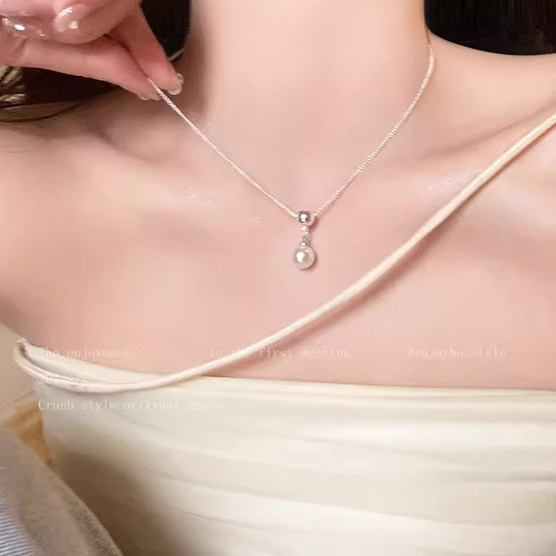 Imitation Pearl Jewelry Pendant Necklace