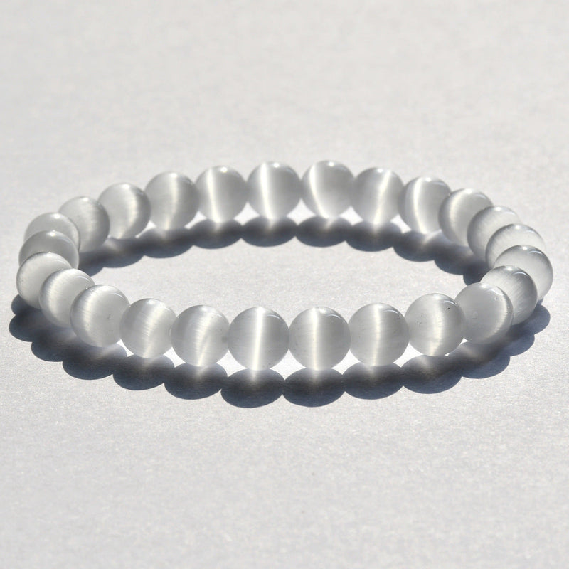 Round Natural Bead Stone Opal Bracelet