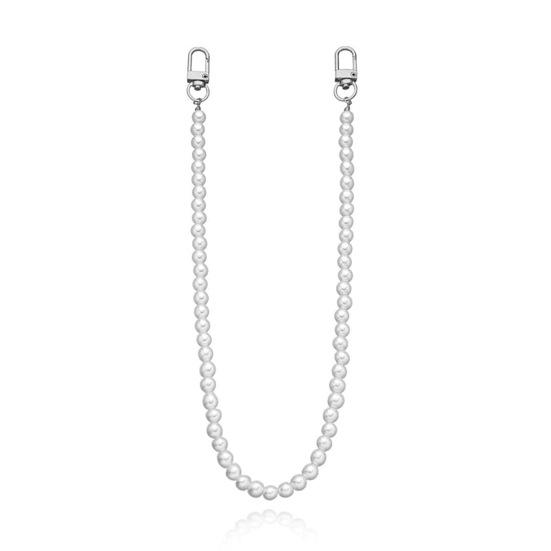 Women Multilayer Pearl Metal Waist Jean Pant Chain