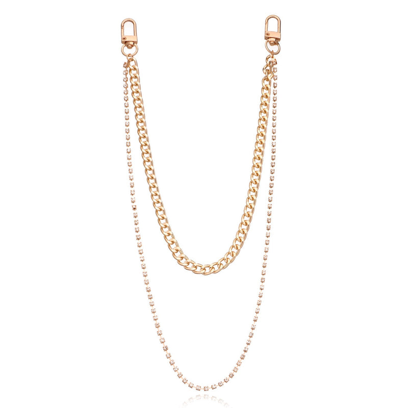 Hip Hop Punk Style Metal Body Chain