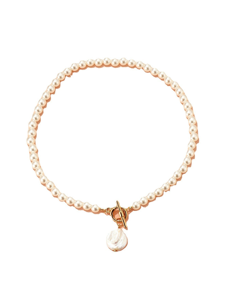 Retro Fashion Imitation Pearl Necklace for Women