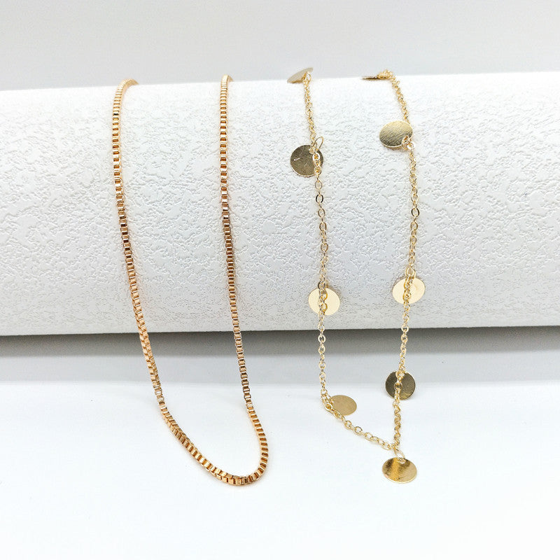 Disc Bead Chain Waist Chain for Women Body Jewelry