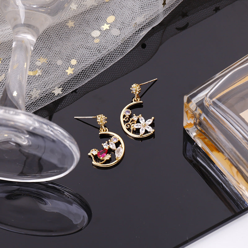 Rhinestone Crystal Earrings