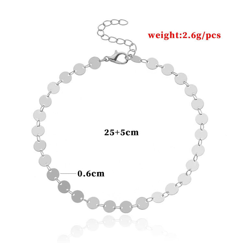 Disc Chain Bracelet
