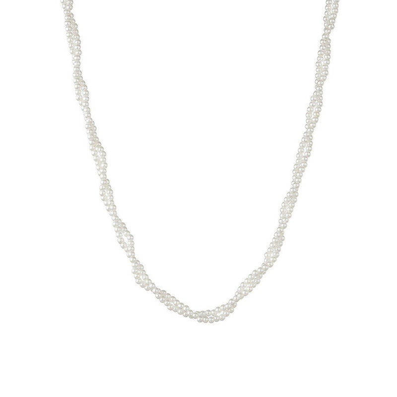 Dough Twiste Collar Bone Chain Double Layer Necklace
