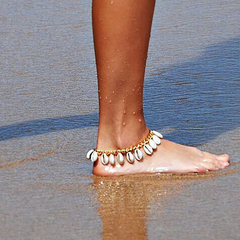 Sexy Slave Jewelry Foot Shell Anklet Chain