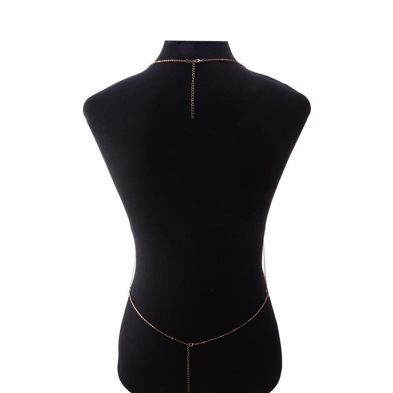 Body Chain Jewelry Tassel Harness Necklace Bra Chain