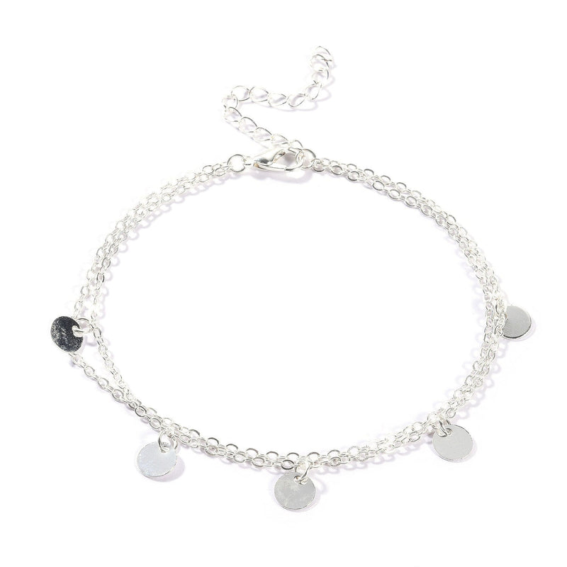 Round Charm Foot Bracelet